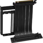 DeepCool Vertical GPU Bracket PCIe 4.0 Vertical GPU Mount Riser Cable High Speed