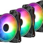 DEEPCOOL CF120 PLUS Black RGB 120MM 3in1 Case Fans