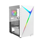GAMDIAS ARGUS E4 ELITE MIDTOWER TG*1 / FAN*1 WHITE CASE