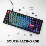Keychron V3 Wired Custom Mechanical Keyboard Knob Version TKL