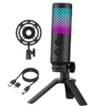 OEM Gaming&Streaming USB Condenser Microphone With RGB LED Lighting