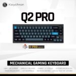 Keychron Q2 Pro Full Metal RGB QMK/VIA Wireless & Wired Custom Mechanical Gaming Keyboard