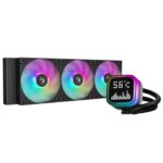 DEEPCOOL LP360 360MM LIQUID COOLER ARGB DIGITAL DISPLAY BLACK