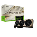 MSI GeForce RTX 5070 Ti 16G INSPIRE 3X OC DLSS 4 PCIe 5.0 16GB