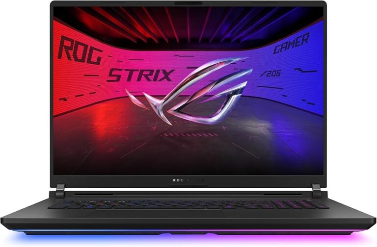 ASUS ROG Strix G835LX-S9110 Ultra 9 Gaming Laptop with RTX 5090 24GB, 64GB DDR5, 1TB SSD – 18” 240Hz Display – Gladius Mouse + ROG Backpack – Techubme Lebanon