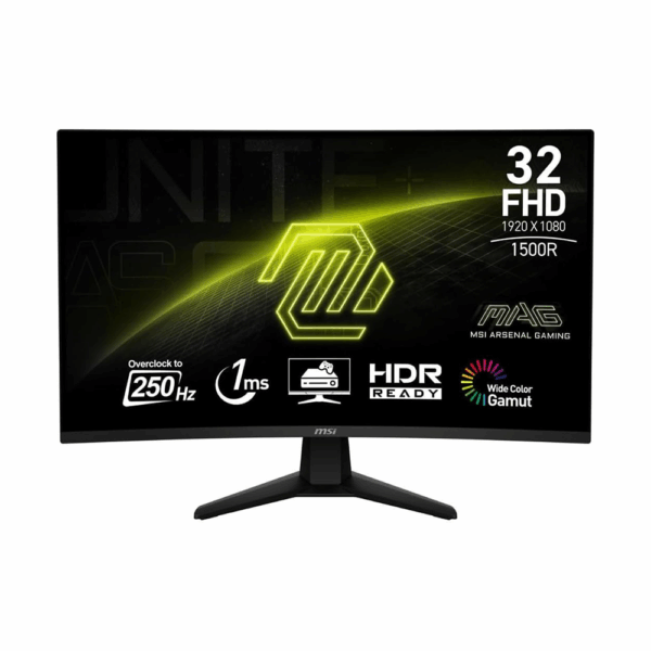 MSI MAG 32C6X 32-Inch 250Hz 1ms Curved Gaming Monitor – Techubme Lebanon