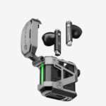 GravaStar Sirius P5 Wireless Earbuds in Defense Armor Design – Sci-Fi Gaming Audio for Lebanese Gamers