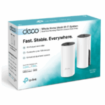 “TP‑Link Deco M4 AC1200 mesh Wi‑Fi system (3‑pack) – dual‑band whole‑home coverage”