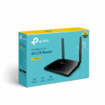 “TP-Link MR6400 300 Mbps Wireless N 4G LTE Router with SIM slot and dual antennas”
