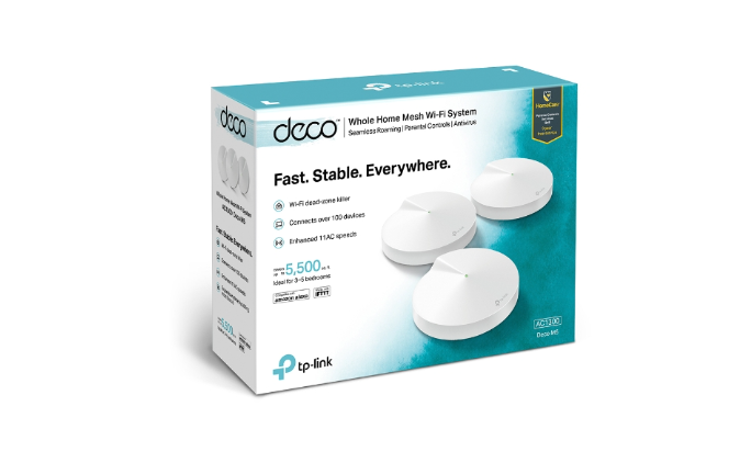 “TP-Link Deco M5 AC1300 mesh Wi‑Fi unit – dual‑band whole‑home coverage in Lebanon”