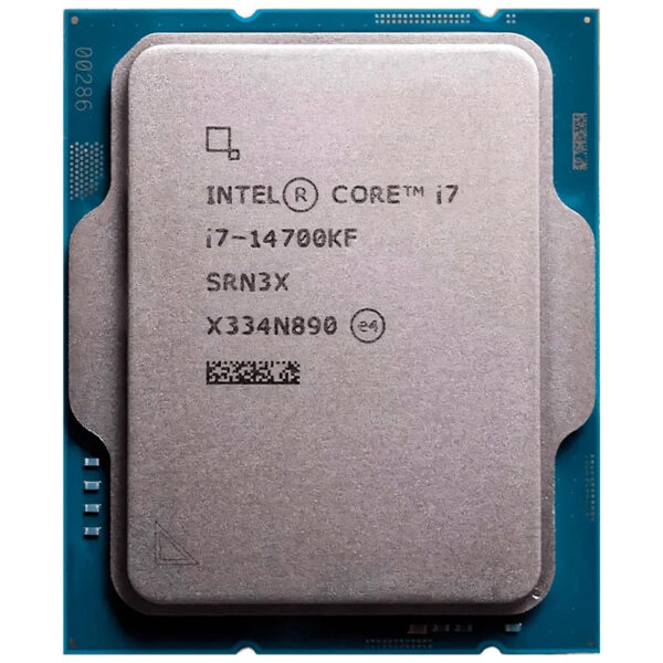 Intel Core i7-14700KF 14th Gen Unlocked Desktop Processor with 20 Cores for High-End Gaming and Creation