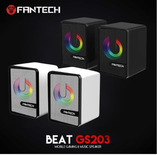 Fantech BEAT GS203 RGB Gaming Music Speaker – Compact Stereo Speaker for PC & Desktop Gamers in Lebanon