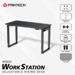 FANTECH WS514 adjustable rising gaming desk – ergonomic sit-stand workstation with modern design for gamers and professionals in Lebanon