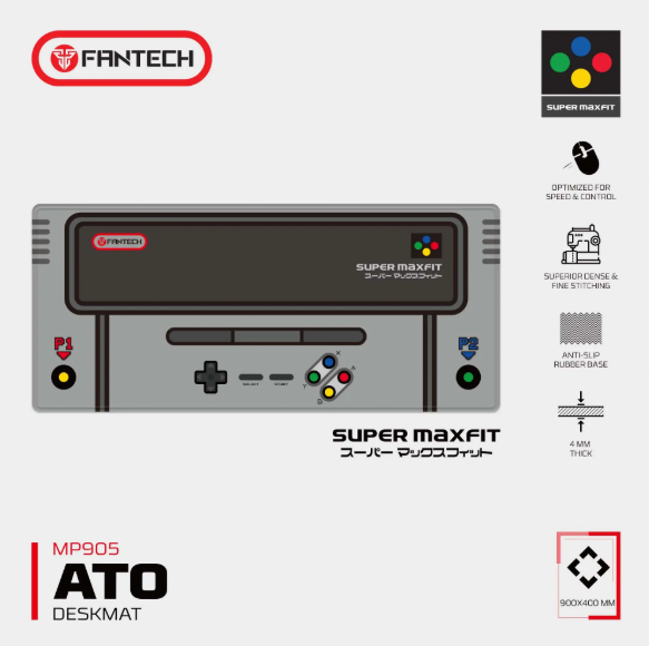 FANTECH ATO MP905 SUPER MAXFIT XL mouse pad – extended anti-slip deskmat for gamers and creators in Lebanon