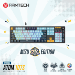 FANTECH ATOM107S MK893S mechanical gaming keyboard – MIZU Edition in sky blue with RGB lighting for Lebanese gamers