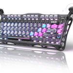 GravaStar Mercury K1 Pro 75% Mechanical Keyboard in Galaxy Black – Futuristic RGB Gaming Keyboard for Lebanese Gamers
