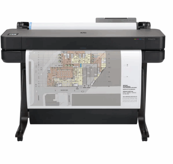 HP DesignJet T630 36-inch wireless large format plotter printer – professional CAD and design printing for architects and engineers in Lebanon