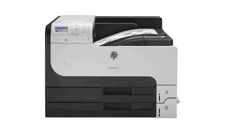 HP LaserJet Enterprise 700 M712dn high-speed mono laser printer – reliable enterprise printing solution for offices in Lebanon