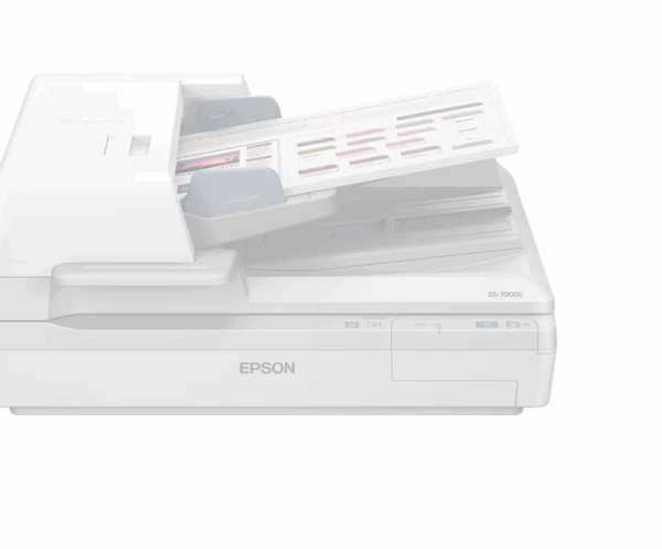Epson WorkForce DS-70000 A3 flatbed scanner with automatic document feeder – high-speed duplex scanning for enterprise and government offices in Lebanon