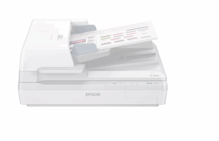 Epson WorkForce DS-70000 A3 flatbed scanner with automatic document feeder – high-speed duplex scanning for enterprise and government offices in Lebanon