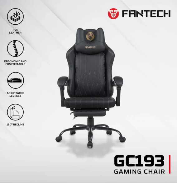 FANTECH GC193 ergonomic racing-style gaming chair with neck and lumbar support – budget-friendly option for gamers in Lebanon