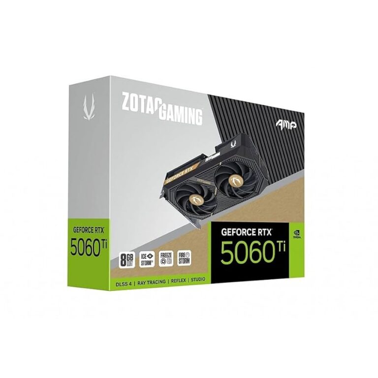 Zotac ZT-B50600F-10M GAMING GeForce RTX 5060 AMP 8GB Graphics Card – High-Performance GPU for Lebanese Gamers