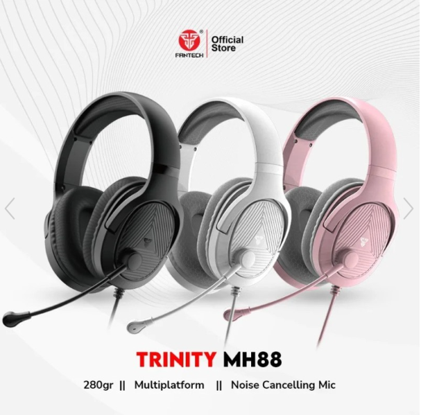 Fantech TRINITY MH88 Gaming Headset – Stereo Sound with Noise-Isolating Mic for PC, Console & Mobile Gamers in Lebanon