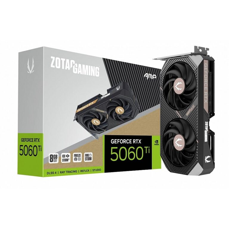 Zotac ZT-B50610E-10M GAMING GeForce RTX 5060 Ti 8GB Twin Edge Graphics Card – Efficient GPU for Lebanese Gamers