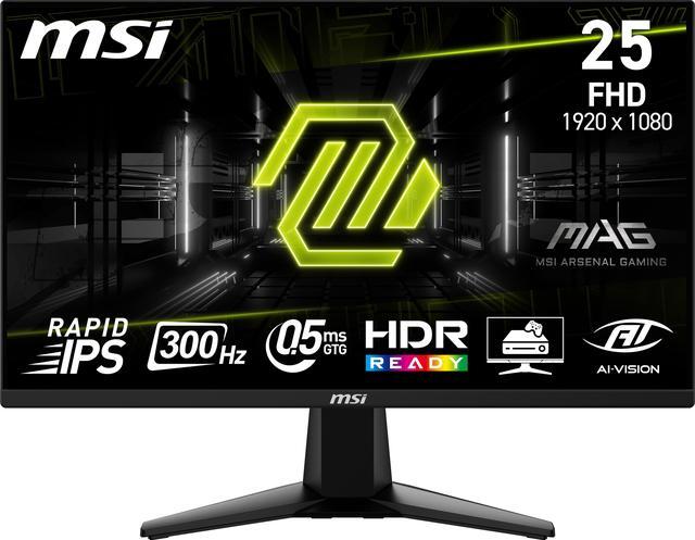 MSI MAG 255XF 24.5-inch IPS Gaming Monitor – 300Hz, 0.5ms, FHD Display – Pro Esports Screen – TechubMe Lebanon