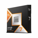AMD Ryzen 7 9800X3D Desktop CPU with 3D V-Cache – AM5 Socket – Front View