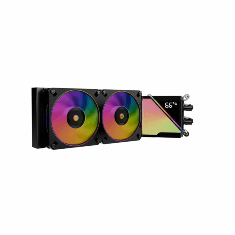 Jungle Leopard Stellar Realm 240 Black ARGB Liquid Cooler – Top AIO cooling solution in Lebanon from Techubme