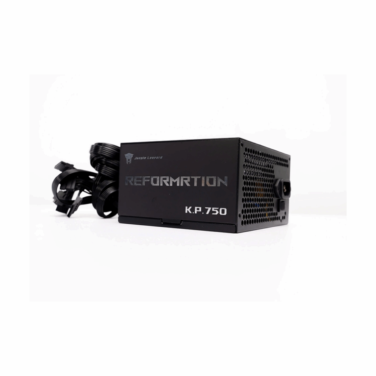 Jungle Leopard KP750 750W 80Plus Gold Fully Modular Power Supply Unit – Quiet and High Efficiency for Gaming PCs