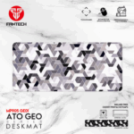FANTECH ATO GEO MP905 GE01 deskmat with gaming surface and included mechanical keycaps – ideal for gamers and keyboard users in Lebanon