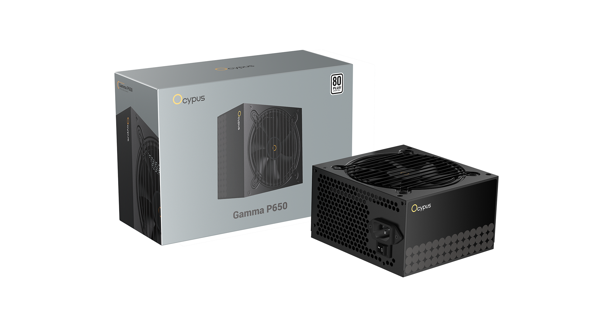 Ocypus Gamma P650 650W 80+ White ATX Power Supply – Efficient Budget Gaming PSU