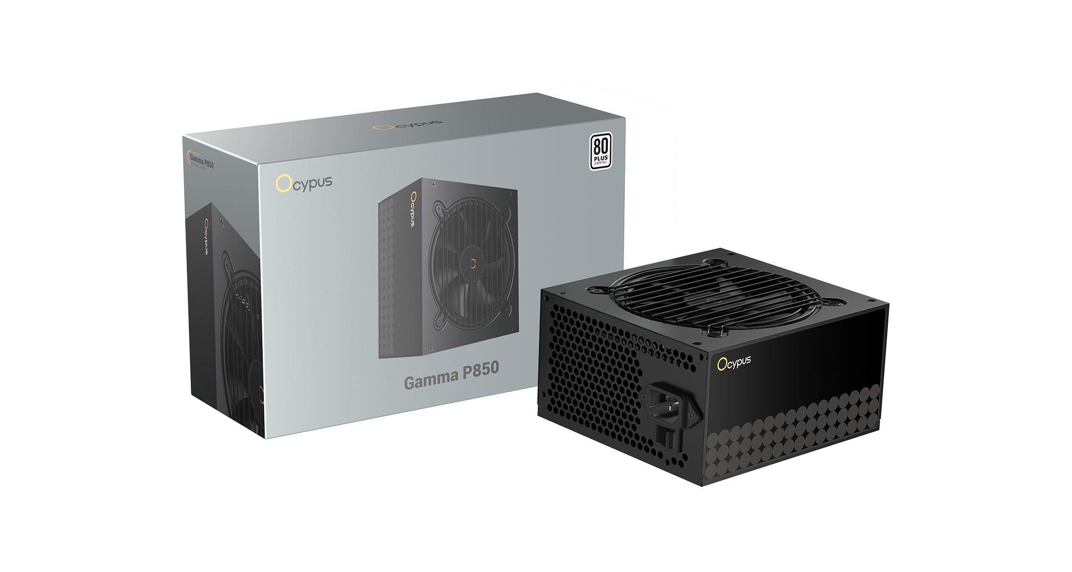 Ocypus Gamma P850 850W 80+ White ATX PSU – Reliable Power Supply for Gaming PCs