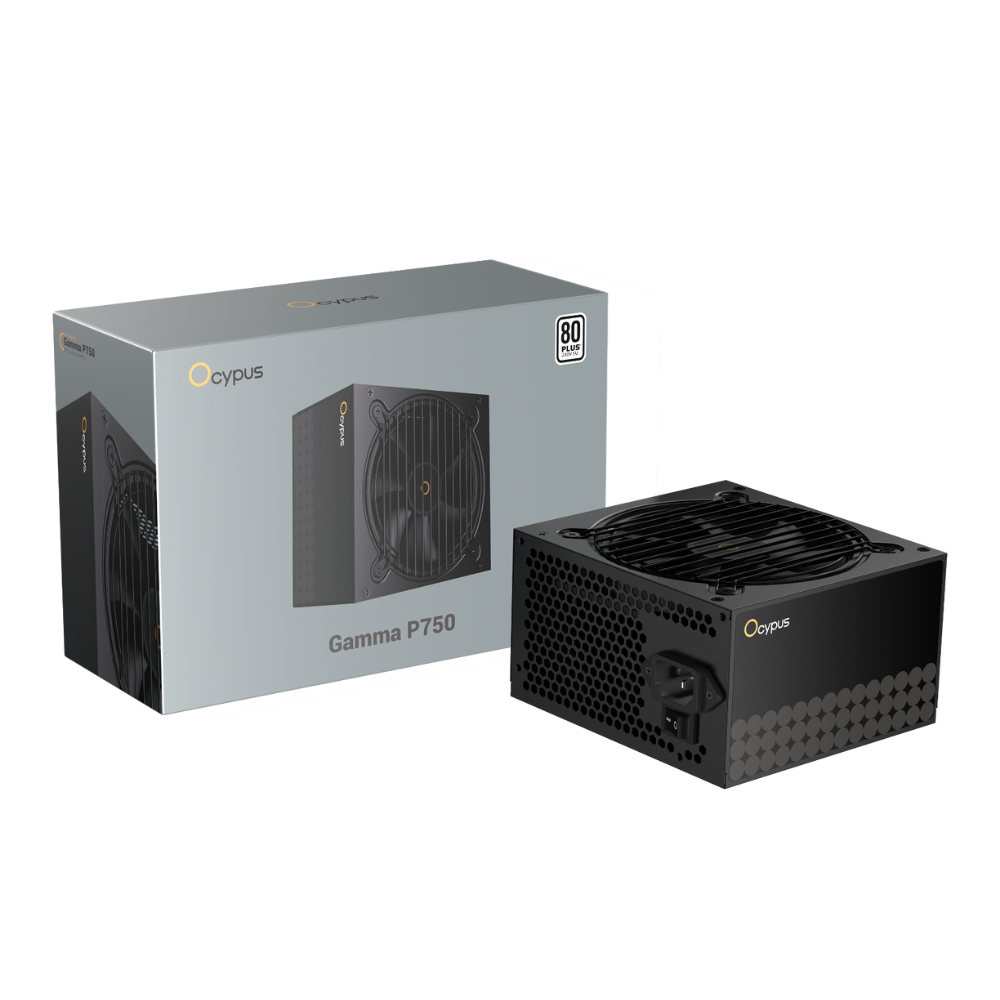 Ocypus Gamma P750 750W 80+ White ATX Power Supply – Stable Gaming PSU